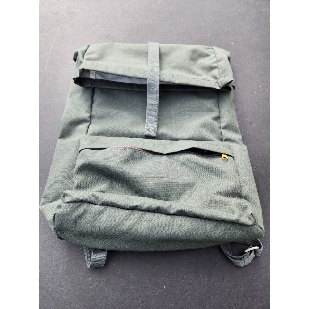 Ikea Dromsack Tote Backpack Laptop Bag Convertible Olive Green 21L Weekender